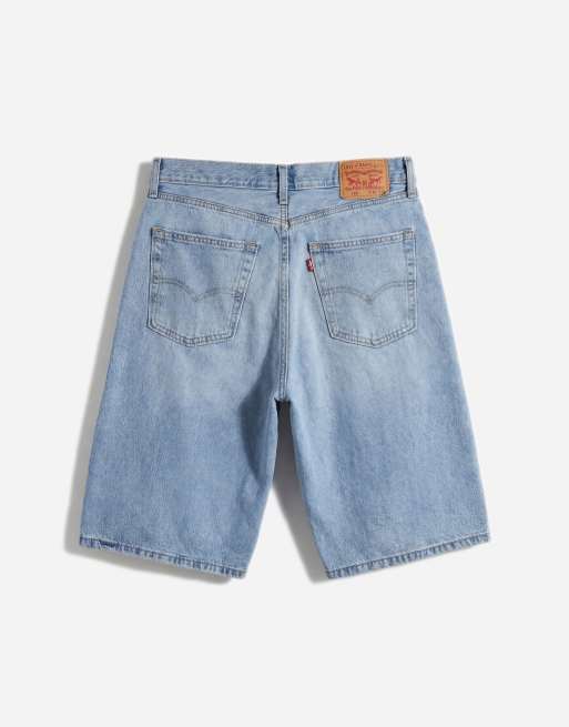 Levi's - 470 - Pantaloncini di jeans ampi lavaggio chiaro, 7 di 7