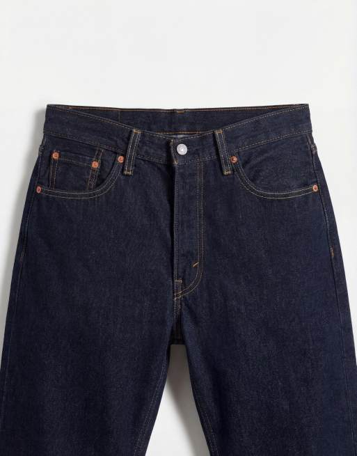 Levi's - 470 - Pantaloncini larghi in denim indaco , 8 di 9