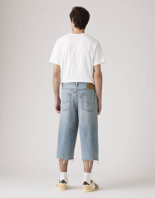 Levi's 478 baggy capris in blue, 2 of 4