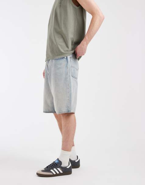 Levi's 478 baggy denimshorts i lys vintagevask - view 1