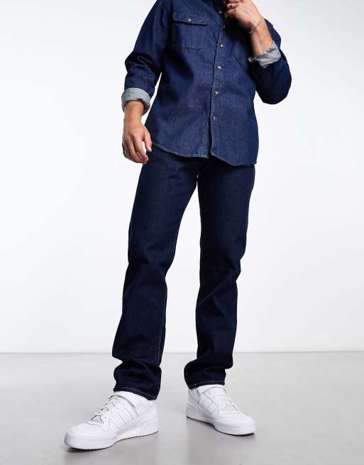 Levi's - 501 '54 - Jeans met rechte pasvorm in donkerblauw