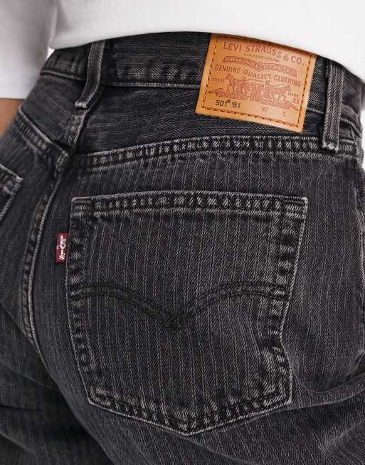 Levi's 501 81 – Svarta jeans, 3 av 4