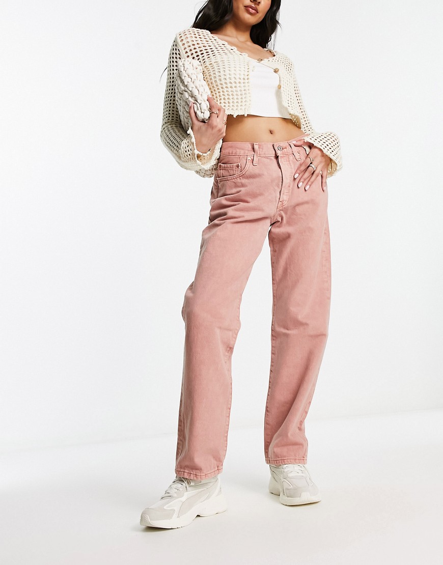 levi's - 501 - 90'er-jeans i pink-lyserød
