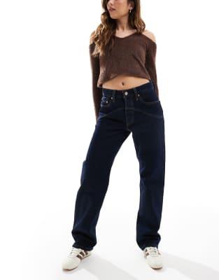 Levi's - 501 '90s - Jean style western - Bleu foncé-Bleu marine