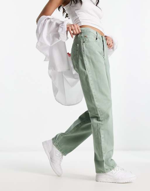 Green 2024 501 jeans