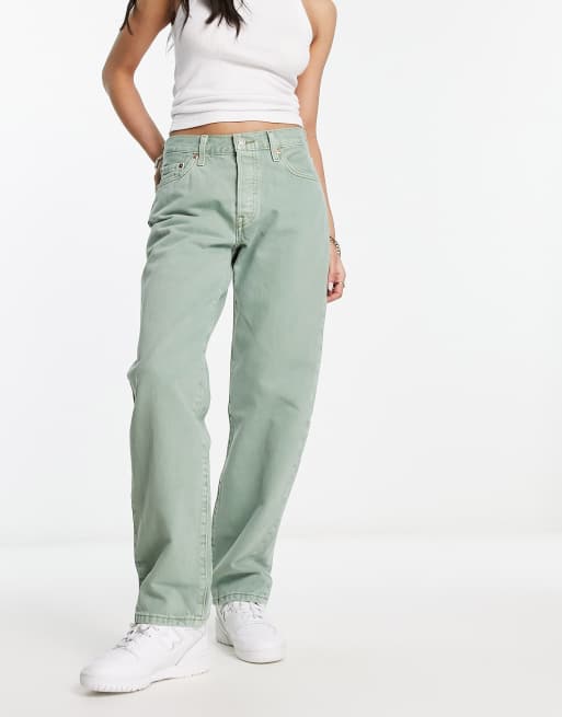 Green hotsell levis womens