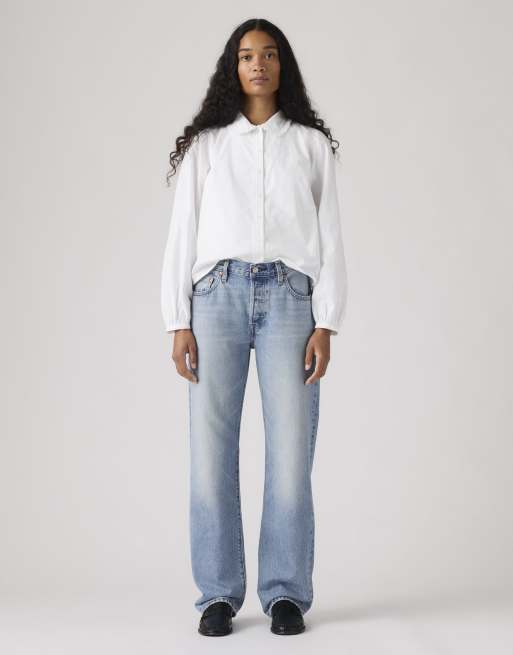 Levi's 501 '90s jeans in light-blue denim, 2 of 4