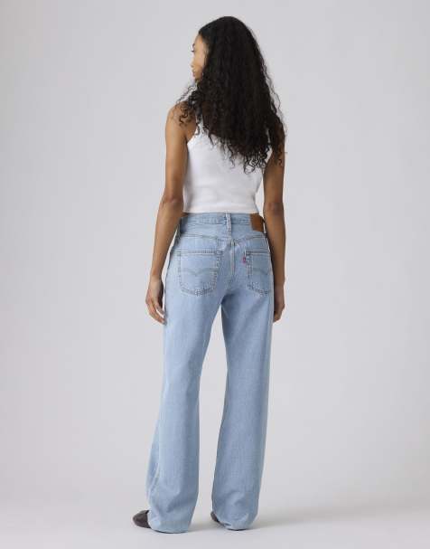 Levi's – 501 '90s – Leichte Straight Jeans in Blau - view 1