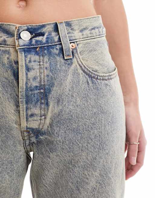Levi s 501 90s straight fit jeans in grey wash ASOS