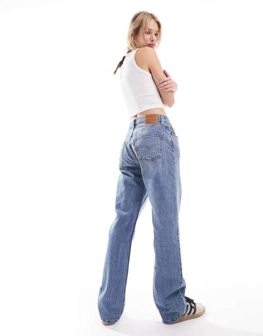 Levi's 501 '90s straight fit jeans in light blue wash | ASOS