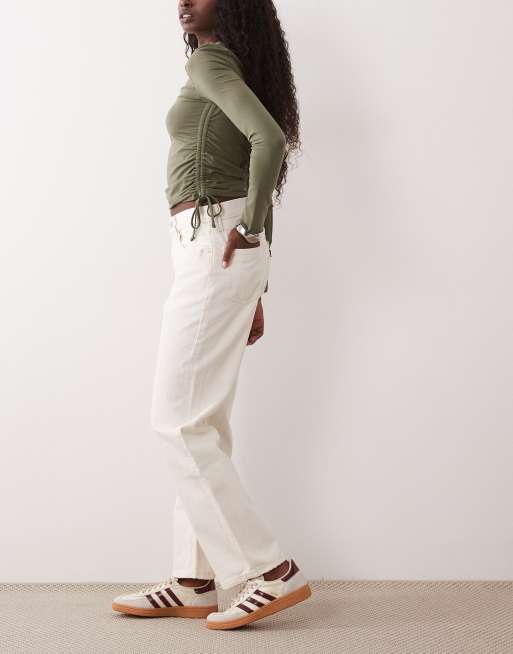 Levi's 501 '90s straight jeans in ecru, 2 of 5