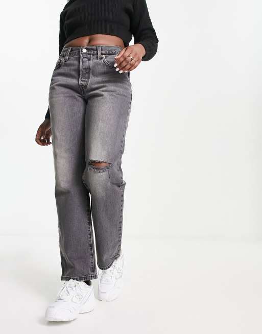 Womens on sale grey levis