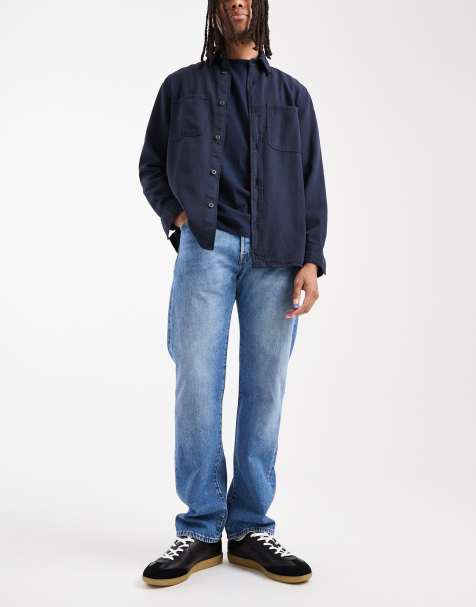 Levi's - 501 '93 - Afslappede blå jeans med lige ben - view 1