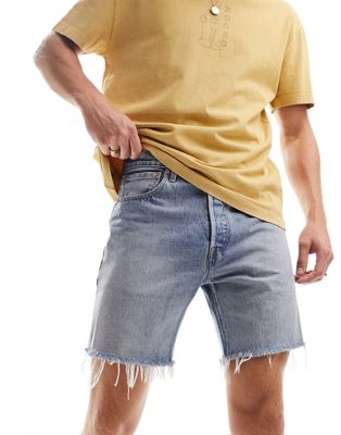 Levi's 501 '93 denim shorts in light blue wash