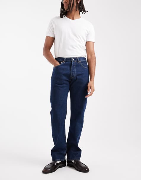 Levi's 501 '93 relaxed straight jeans in dark wash - view 1