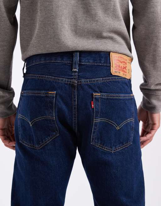 Levi's 501 '93 relaxed straight jeans in dark wash , 4 of 5