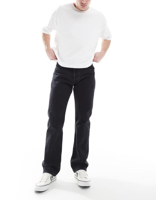 Levi's - 501 '93 - Sorte og afslappede jeans med lige pasform