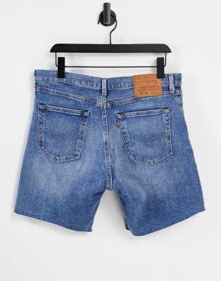 levi cut off denim shorts