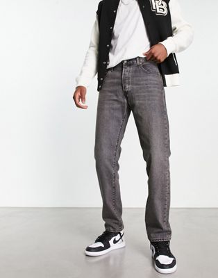 Levi's 501 '93 straight fit jeans in black wash - ASOS Price Checker