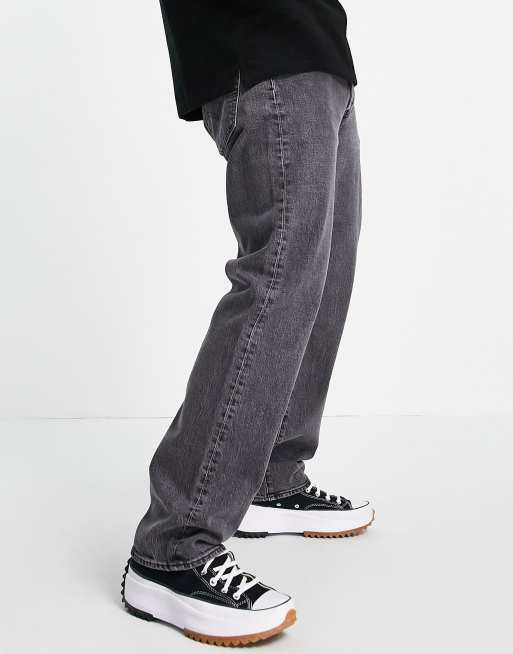 Levi's 501 '93 straight fit jeans in black wash | ASOS