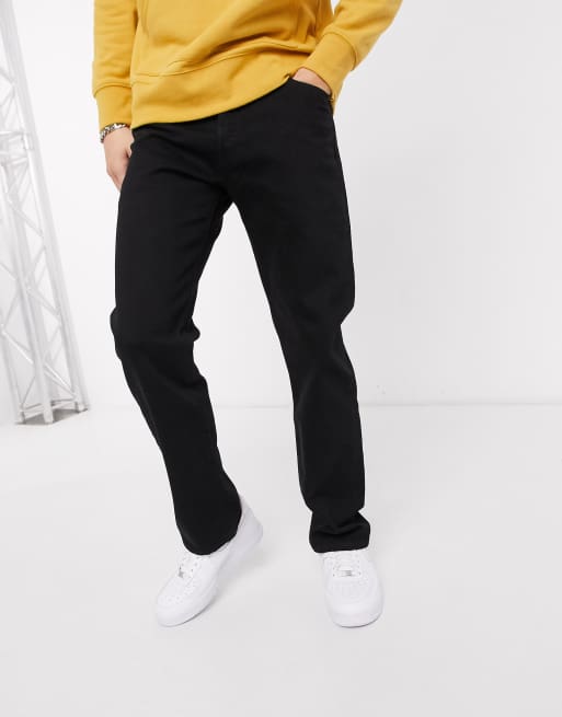 Levi's 501 '93 straight fit jeans in black | ASOS