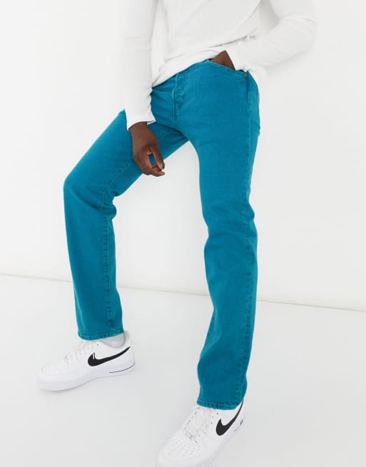 Turquoise online levis 501
