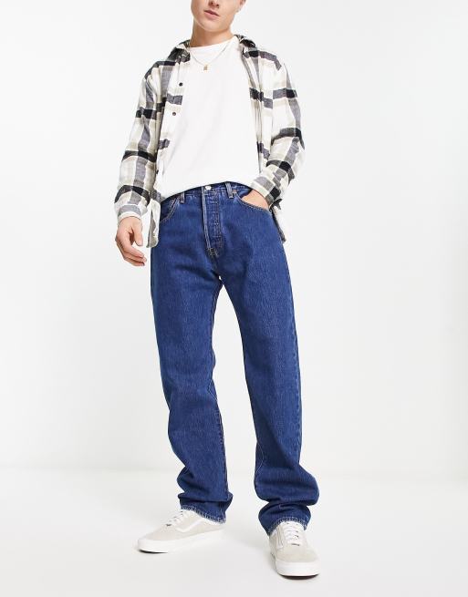 Levi's 501 `93 Straight - Light Indigo Stonewash