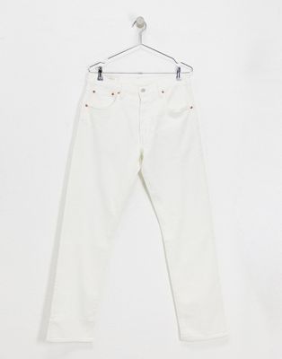 white 501 jeans