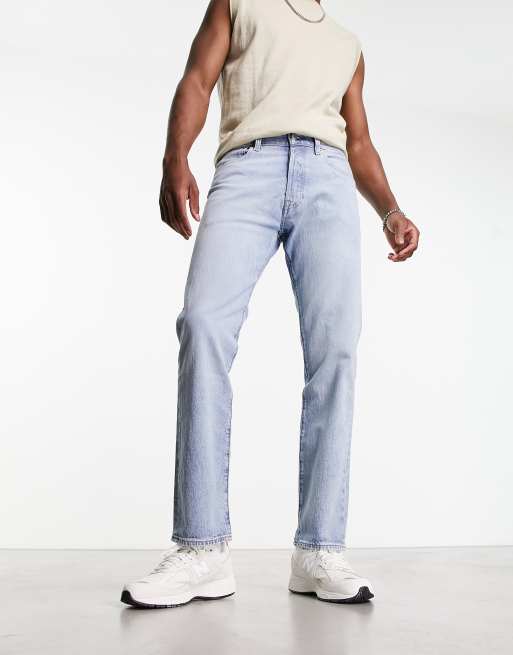 Levi's 501 '93 straight fit jeans in light blue wash | ASOS