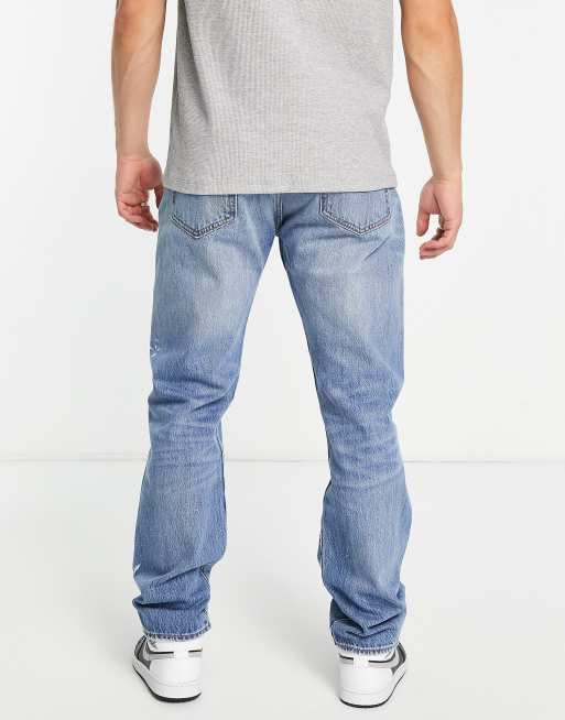 Levi's 501 '93 straight fit jeans in light blue wash | ASOS