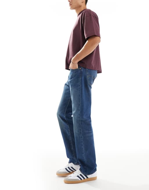 Levi's 501 '93 straight jeans in dark vintage wash , 3 of 5