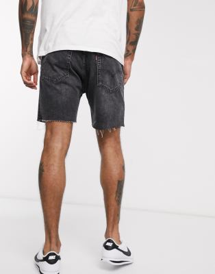 levis 501 shorts black