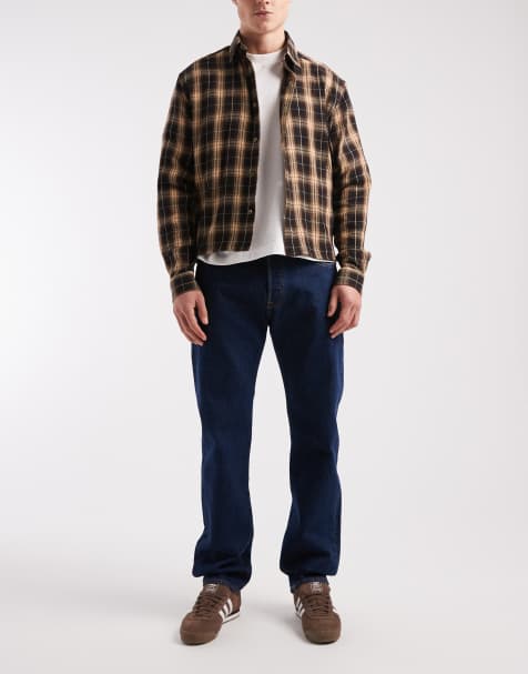 Levi's - 501 - Afslappede indigoblå jeans - view 1