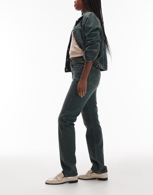Levi's – 501 – Ciemnoniebieskie jeansy z prostymi nogawkami, w stylu vintage, 3 z 5