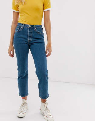 levi's cropped 501