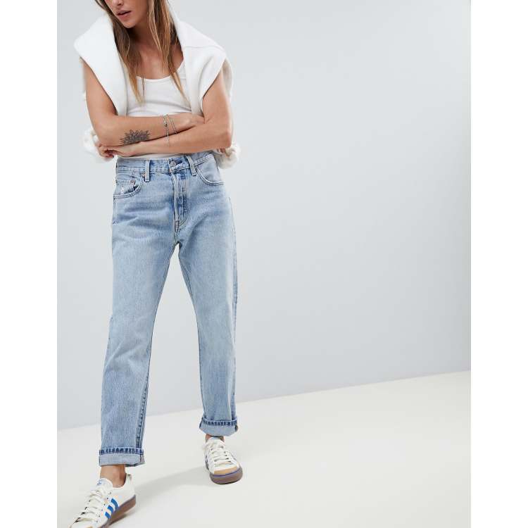 Levis 501 crop jeans hot sale lovefool