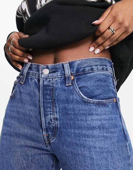 Levis shop 501 crop