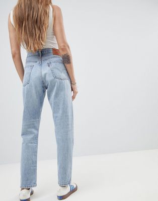 Levi's - 501 Crop jeans in lichte 