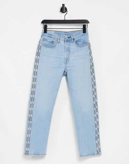 Levi's side outlet tape jeans