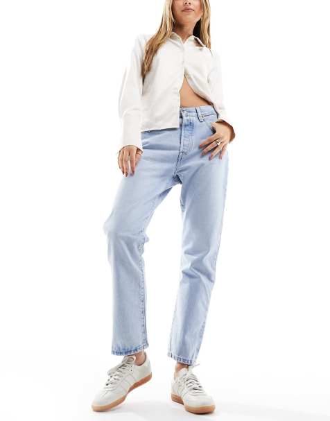 Levi's Womens High Waisted Straight Jeans : : Clothing, Shoes &  Accessories