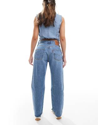 Levi's 501 Crop Straight Fit Jeans