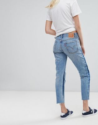 Levi's 501 Cropped Skinny Jean with 