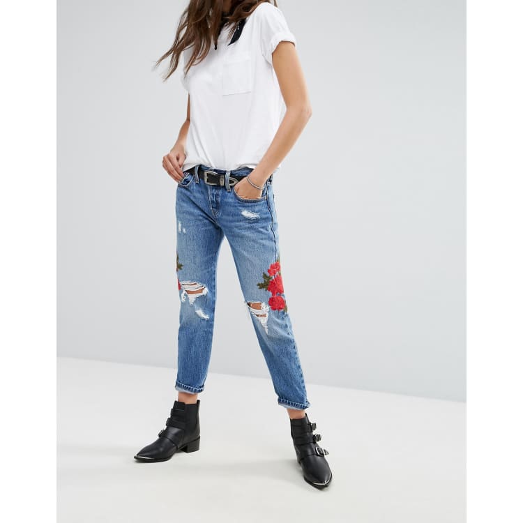 Levi's 501 cheap cropped taper