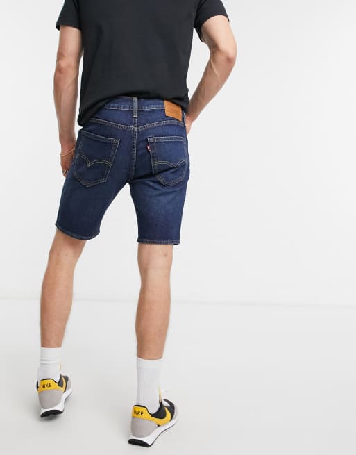 Levi's 501 hemmed denim shorts in fire goin' mid wash | ASOS