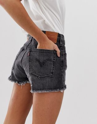 levis high waisted 501 shorts
