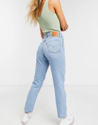 levis 501 cropped high rise