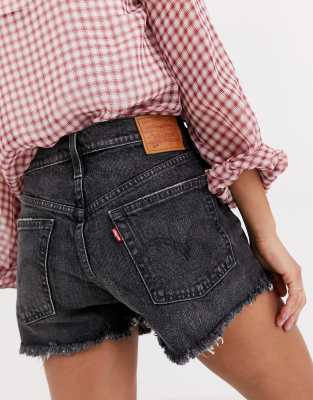 gray levis shorts