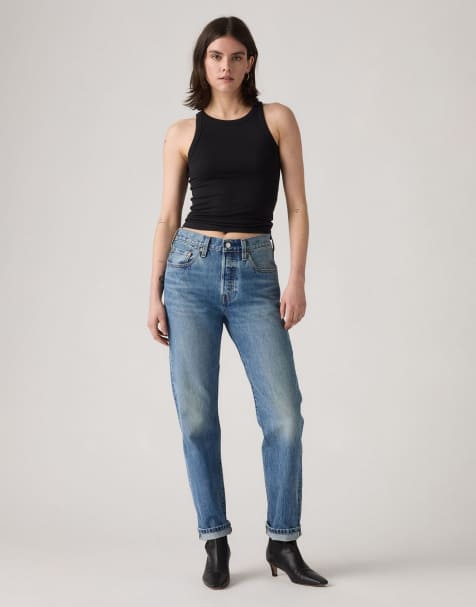 Levi's – 501 – Hollow Days – Jeans für Damen in Blau - view 1