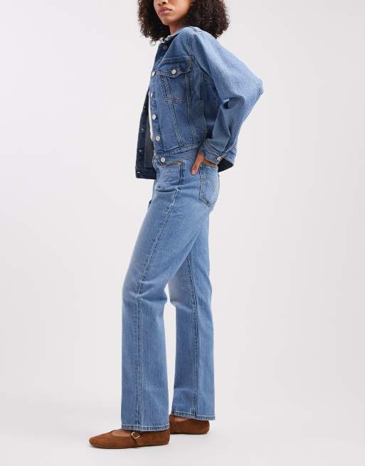 Levi's - 501 Hourglass - Jeans dritti blu medio , 3 di 5