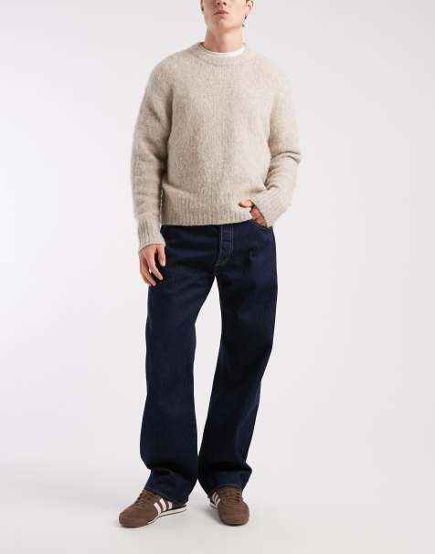 Levi's – 501 – Indigoblå, lediga, raka jeans - view 1